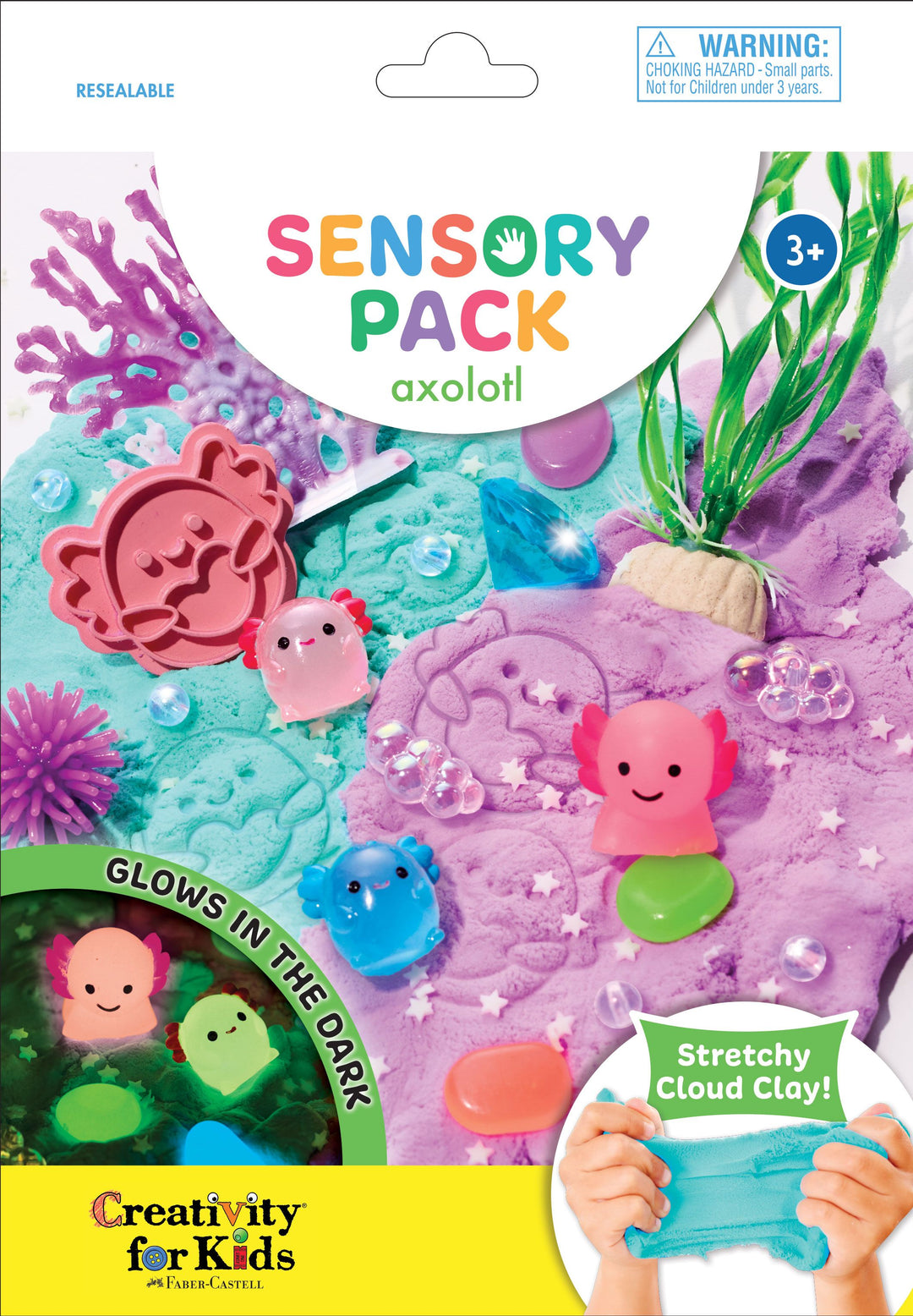 Sensory Pack Axolotl | Creativity for Kids