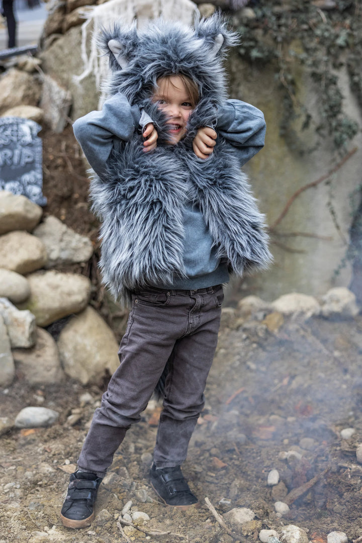 Big Bad Wolf Vest with Gloves | Great Pretenders