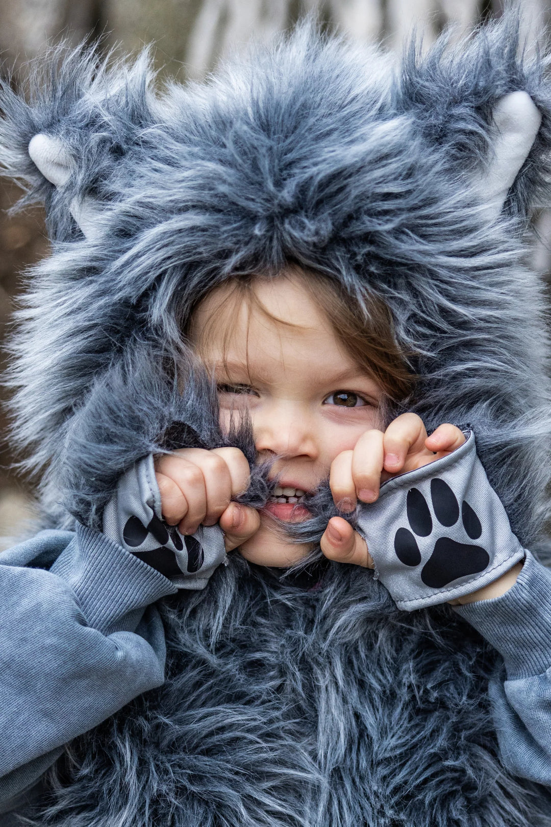 Big Bad Wolf Vest with Gloves | Great Pretenders
