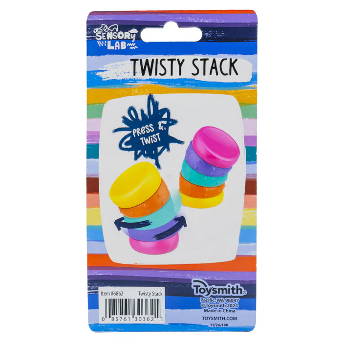 Sensory Lab Twisty Stack | Toysmith