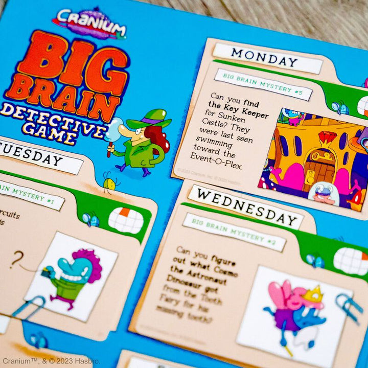 Cranium Big Brain Detective Game | Goliath Games