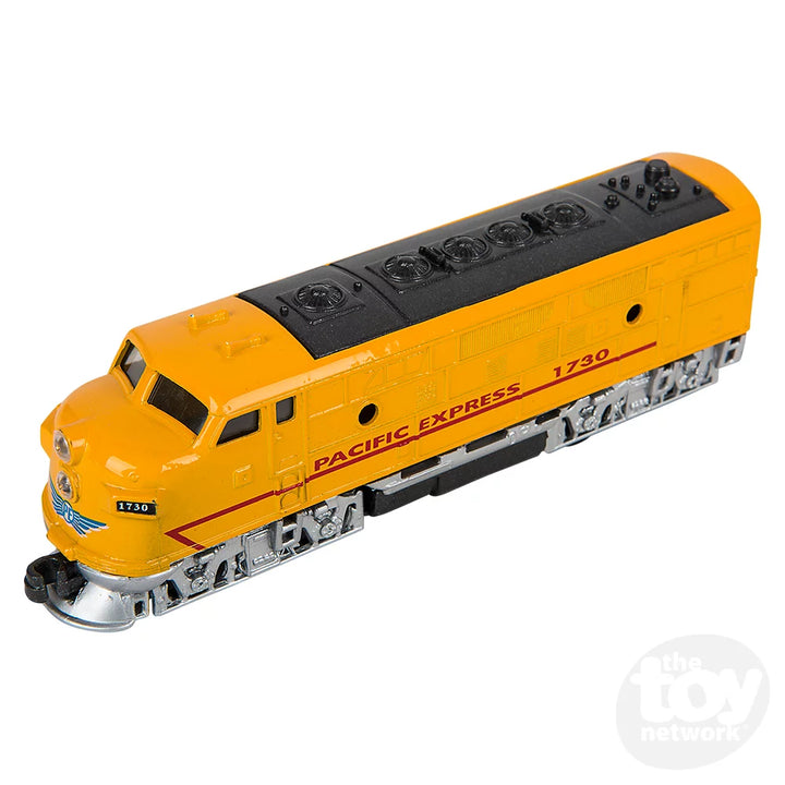 6.5" Die-Cast Pull Back Classic Loco Diesel Train