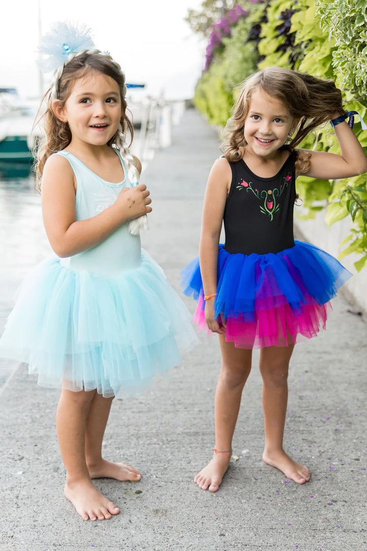 Elsa Ballet Tutu Dress - LT Blue