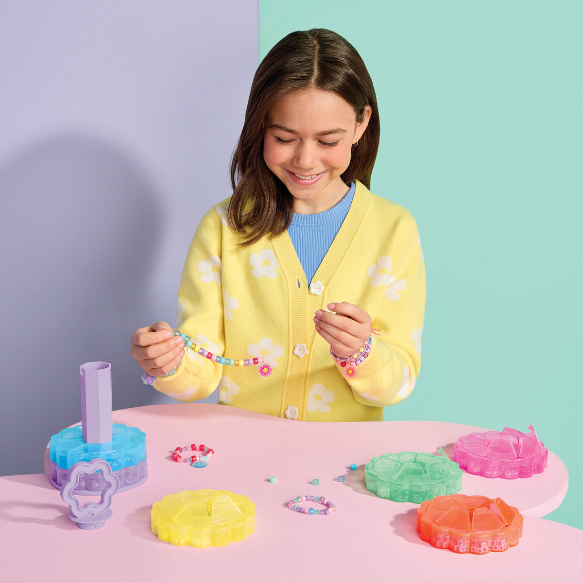 Flower Tower Bead Storage | Make It Real