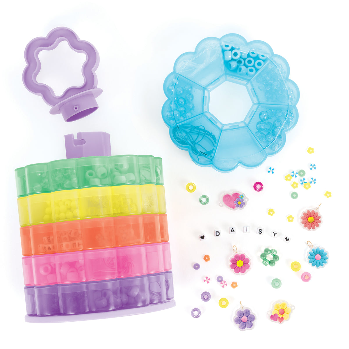 Flower Tower Bead Storage | Make It Real