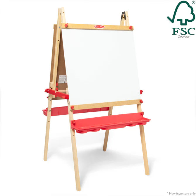 Deluxe Magnetic Standing Art Easel | Melissa & Doug - LOCAL PICK UP ONLY