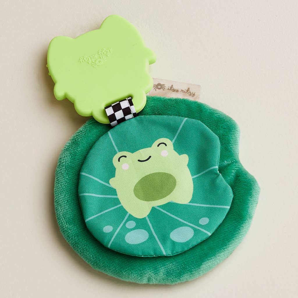 Sweetie Crinkle™ Frog Teether | Itzy Ritzy