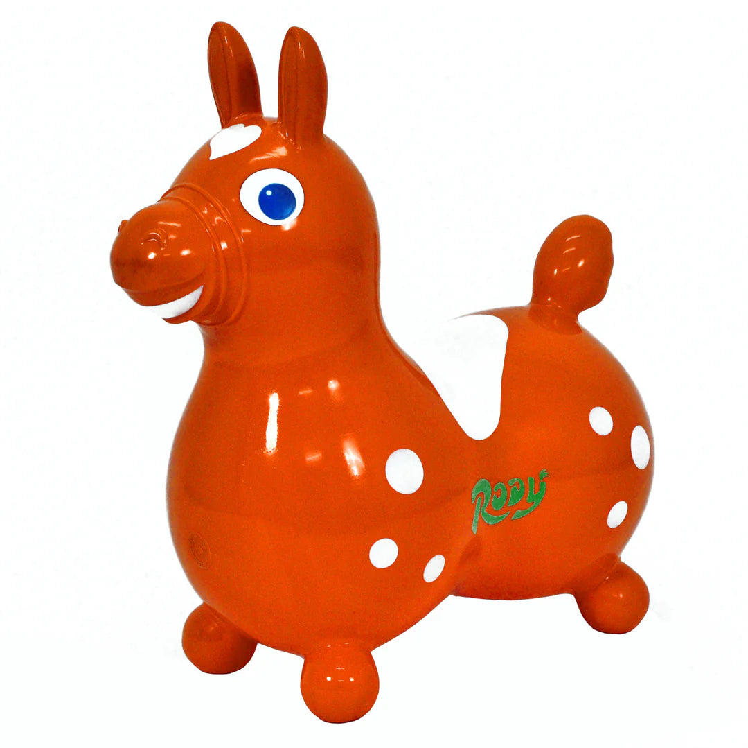 Rody Inflatable Bounce Horse - Orange - LOCAL PICKUP ONLY