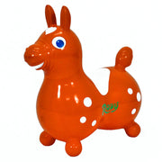 Rody Inflatable Bounce Horse - Orange - LOCAL PICKUP ONLY