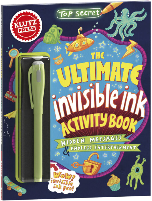 Top Secret: Ultimate Invisible Ink Activity Book | Klutz