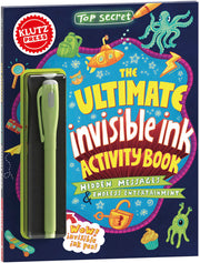 Top Secret: Ultimate Invisible Ink Activity Book | Klutz