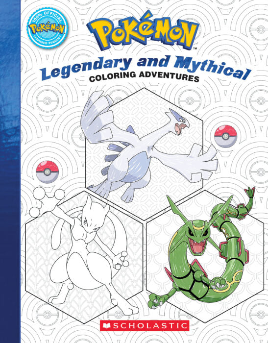 Pokémon: Coloring Adventures Legendary & Mythical Pokémon