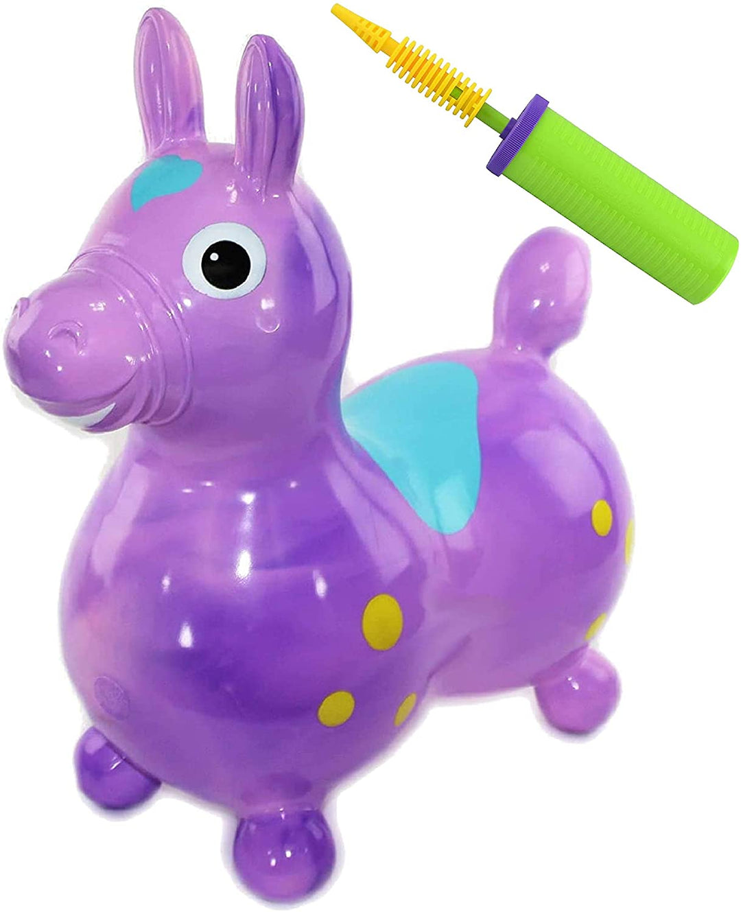 Rody Horse - Purple/Teal Swirl