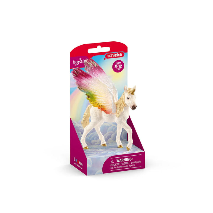 Winged Rainbow Unicorn Foal | Schleich