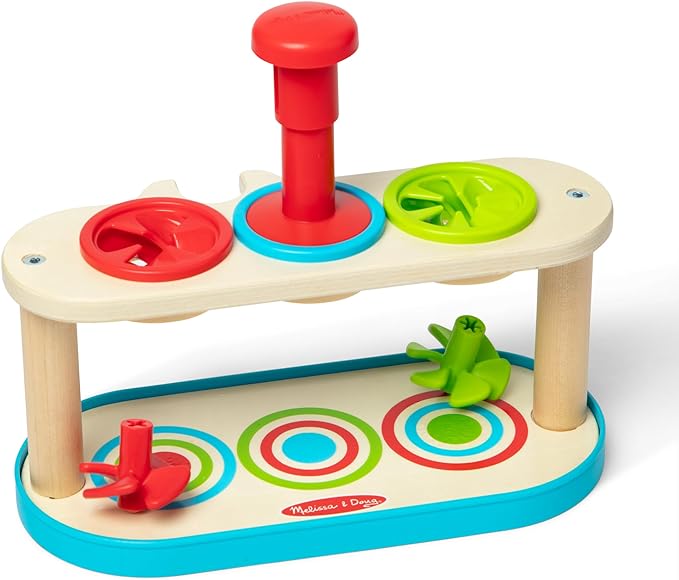 Match & Push Spinning Tops | Melissa & Doug