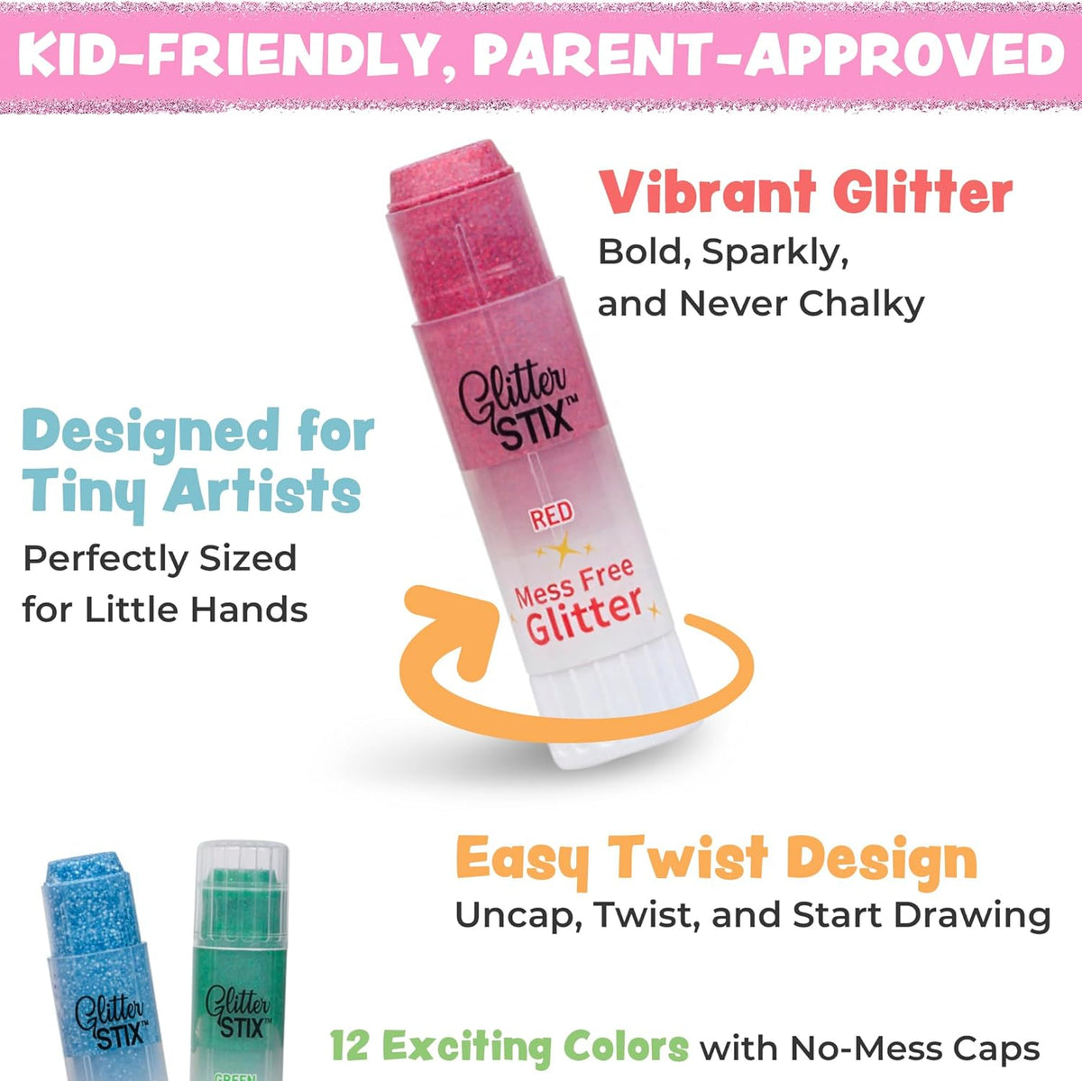 Glitter Stix - Set of 12