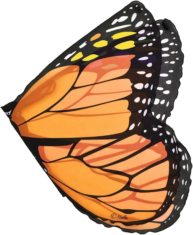 Orange Monarch Butterfly Fantasy Wings | Douglas