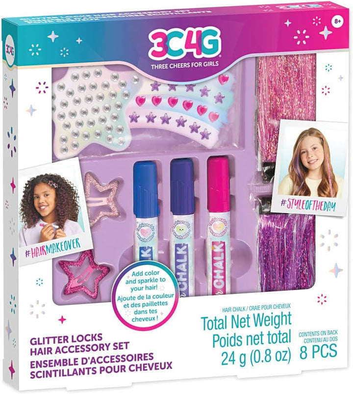 Imagination Land Glitter Locks Hair Accessories Set | Make it Real