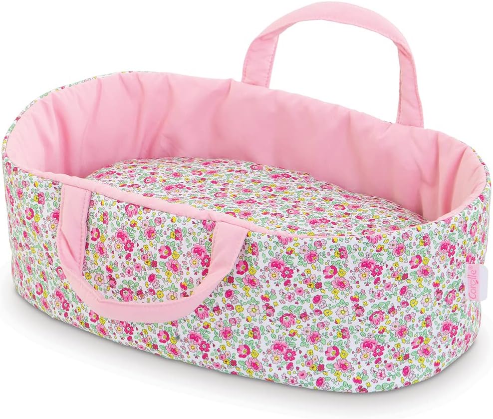 BB12" Floral Doll Carry Bed | Corolle