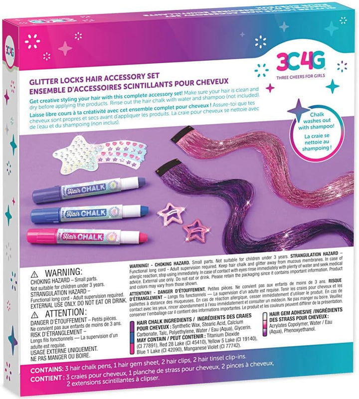 Imagination Land Glitter Locks Hair Accessories Set | Make it Real