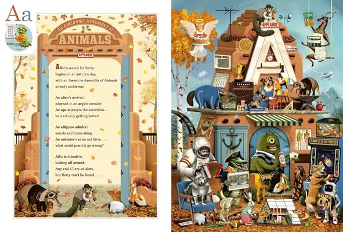 Alfie Explores A to Z: A Seek-And-Find Adventure