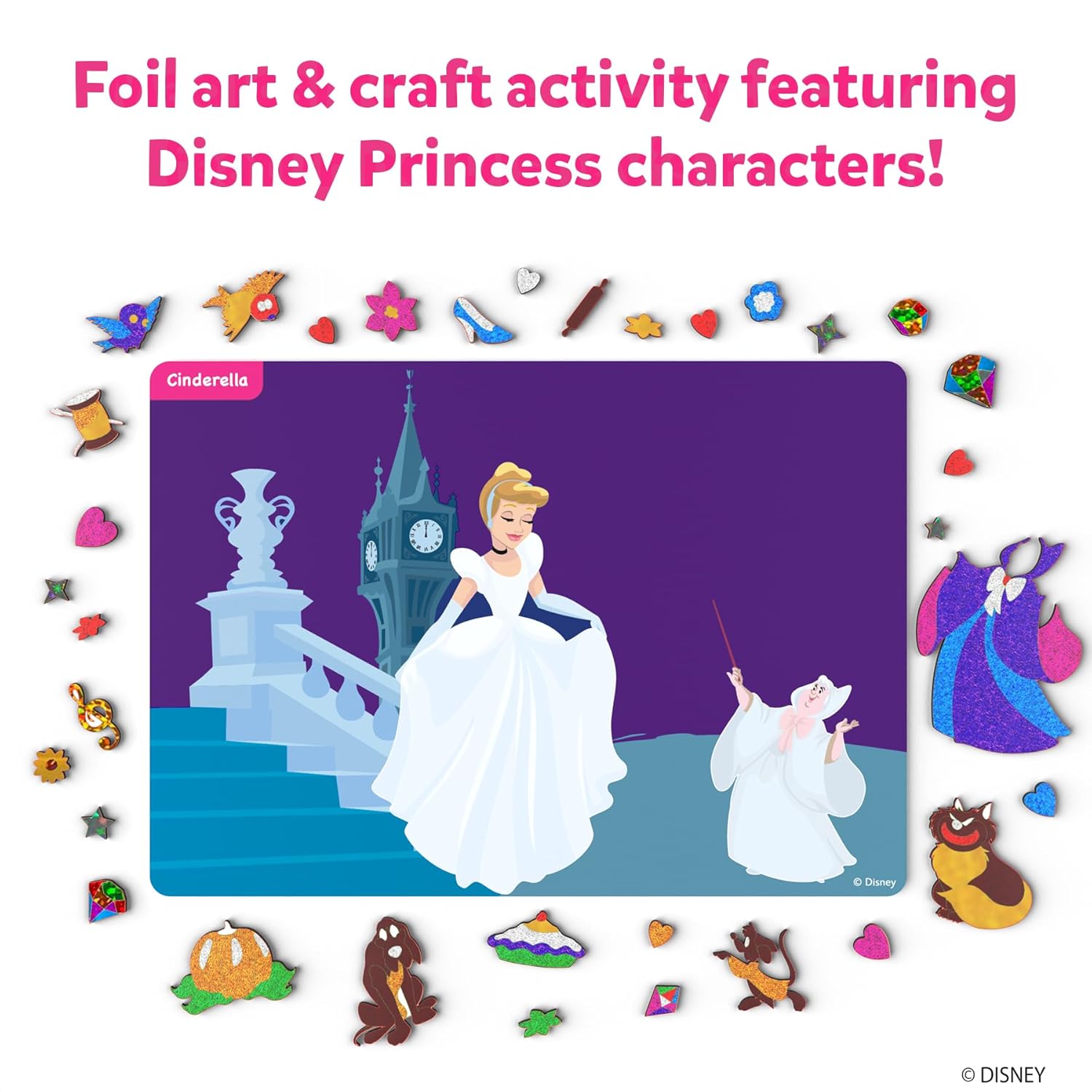 Foil Fun: Disney Princesses | Skillmatics