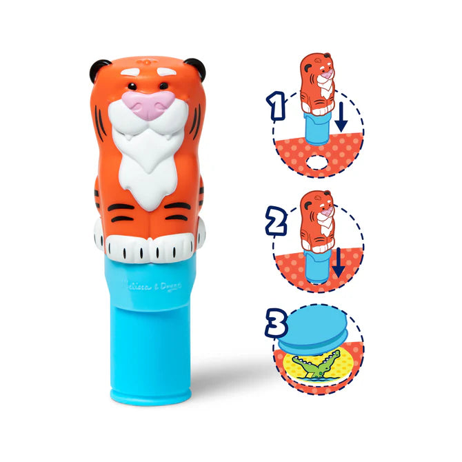 Sticker WOW!® Activity Pad & Sticker Stamper - Tiger | Melissa & Doug