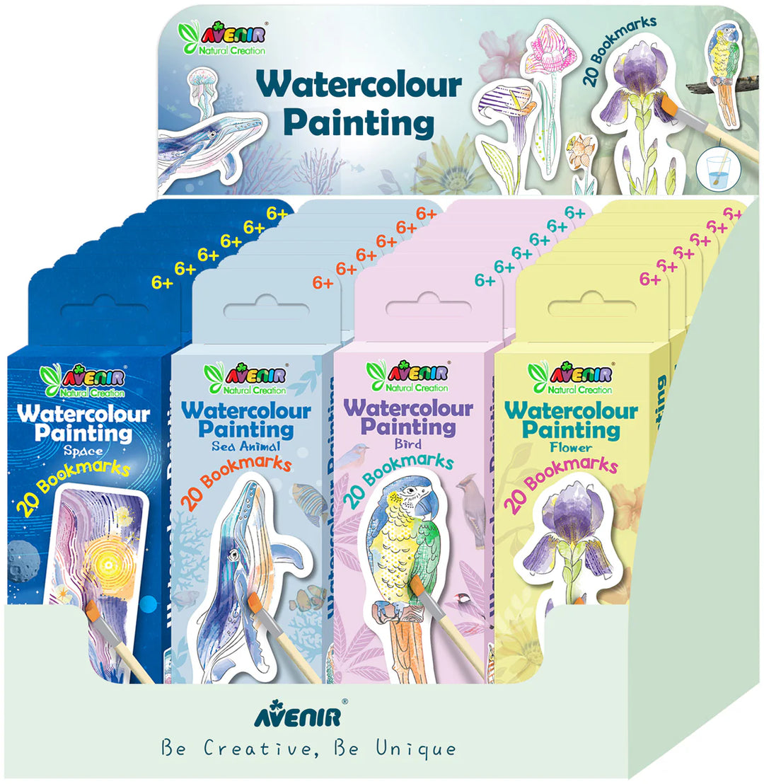 Paint By Water Bookmarks | Avenir