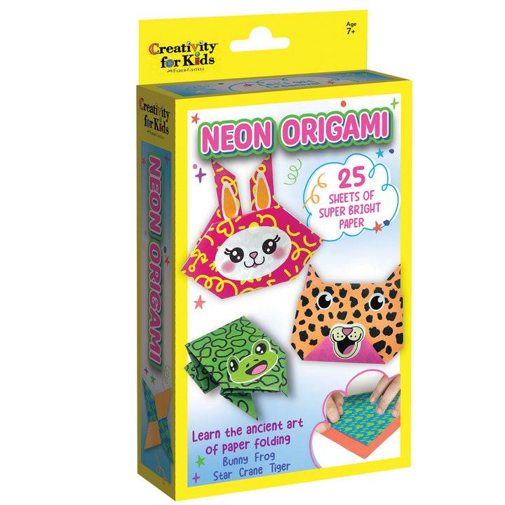 Neon Origami Mini Kit | Creativity for Kids