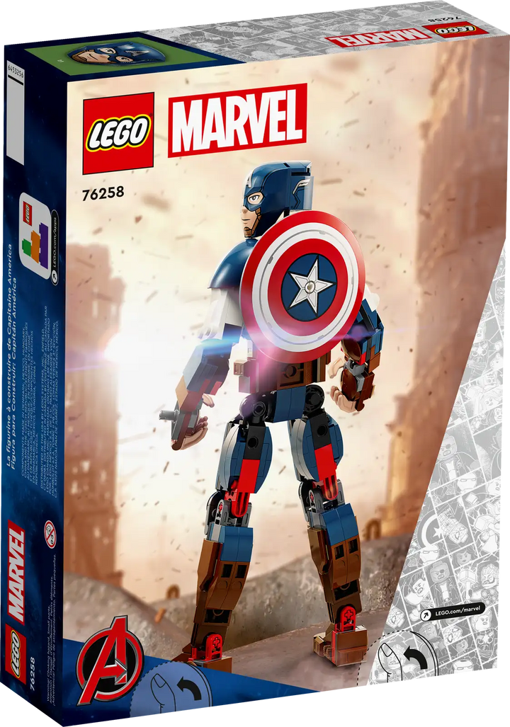 Captain America Construction Figure 76258 | LEGO Marvel