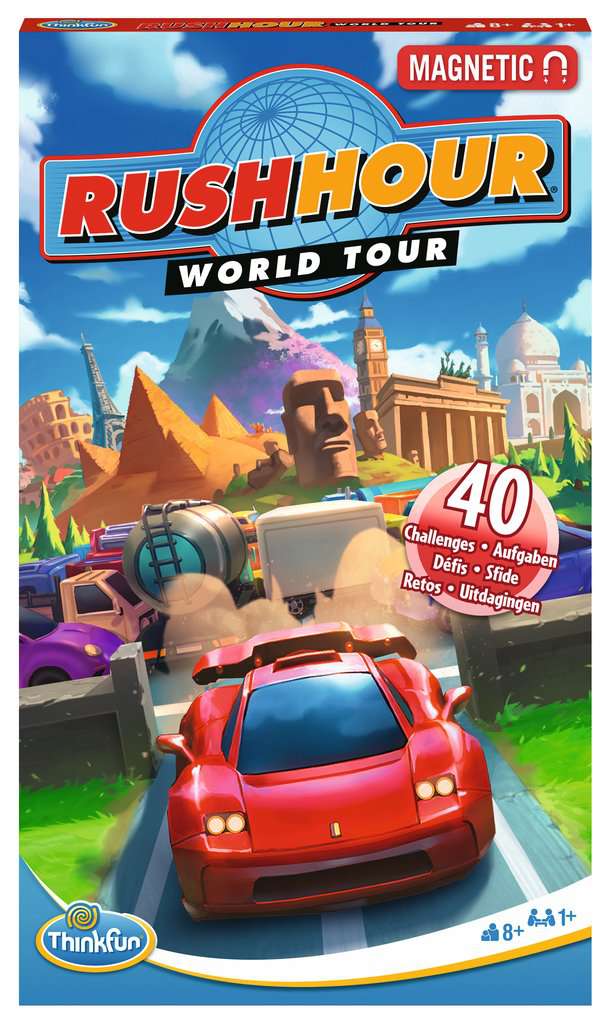 Rush Hour Travel - World Tour | ThinkFun