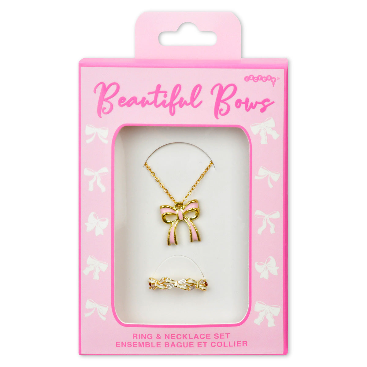 Beautiful Bows Ring and Necklace Set | iScream