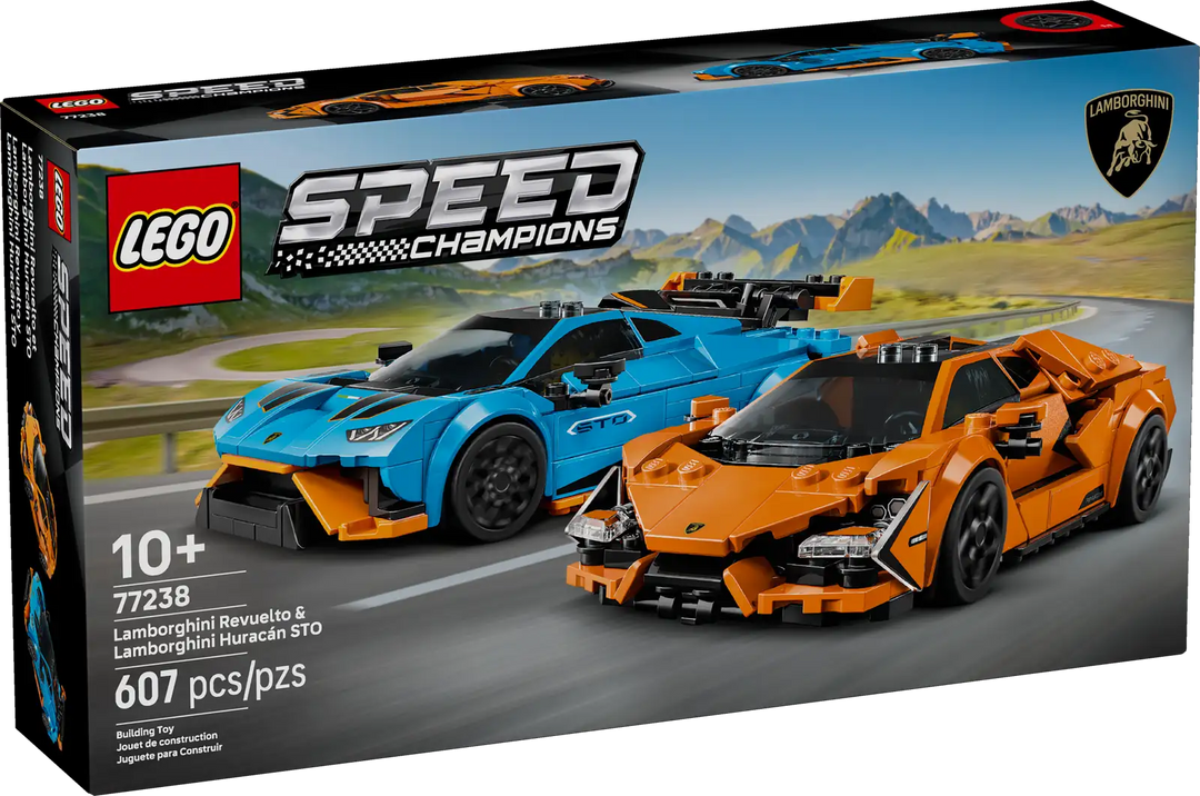Speed Champions Lamborghini Revuelto & Huracan | LEGO