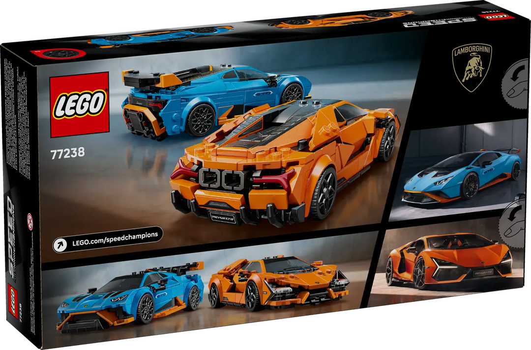Speed Champions Lamborghini Revuelto & Huracan | LEGO