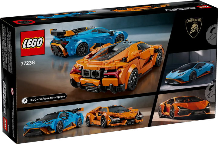 Speed Champions Lamborghini Revuelto & Huracan | LEGO
