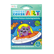 Undercover Art Hidden Pattern Color Activity - Monster Alien | OOLY