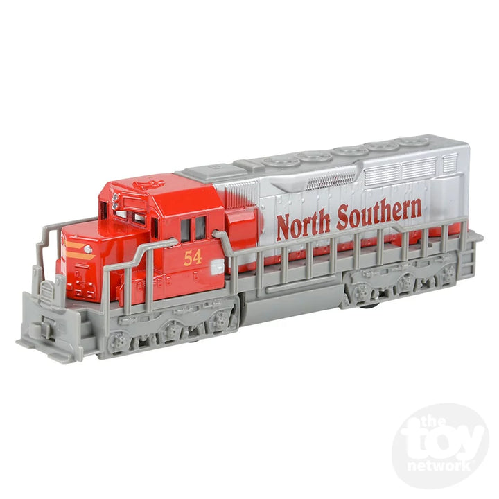 7" Die-Cast Pull Back Freight Train