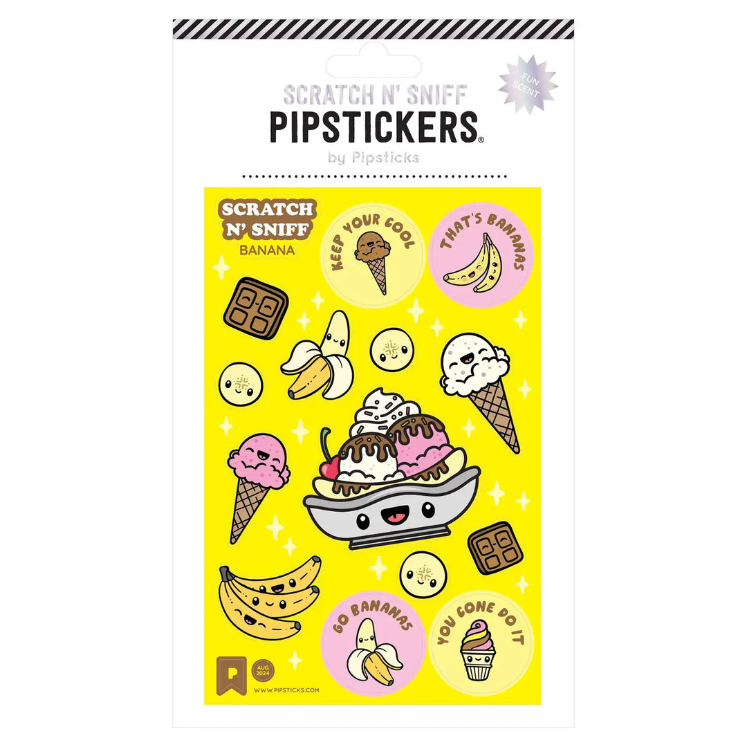 Split Decision Scratch 'n Sniff Stickers | Pipsticks