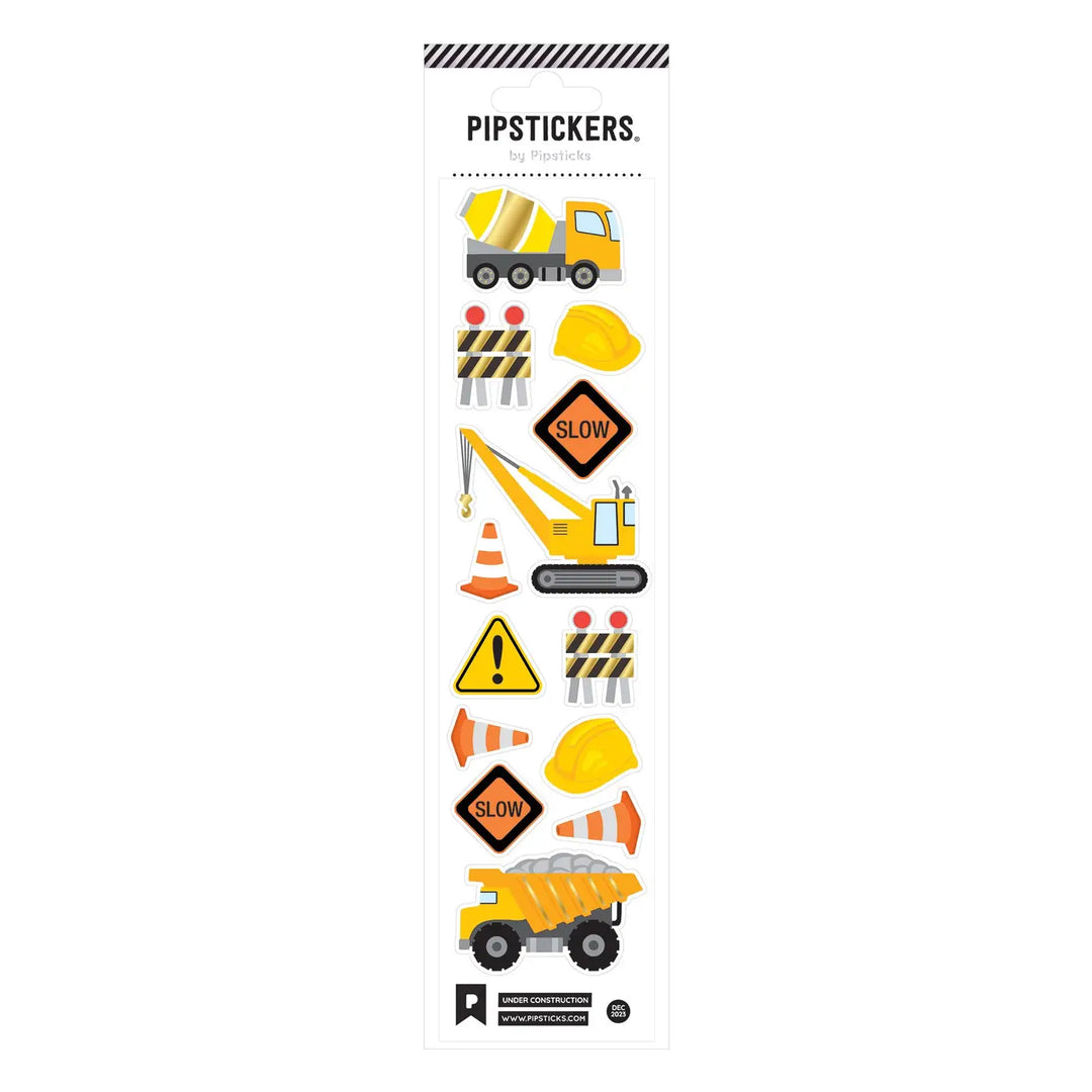 Under Construction Stickers | Pipsticks