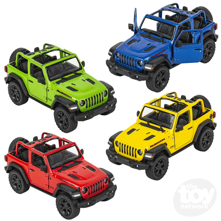 5" Die-Cast 2018 Jeep Wrangler Open Top