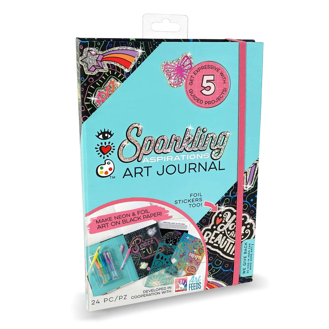 Art Journal - Sparkling Aspirations | Bright Stripes