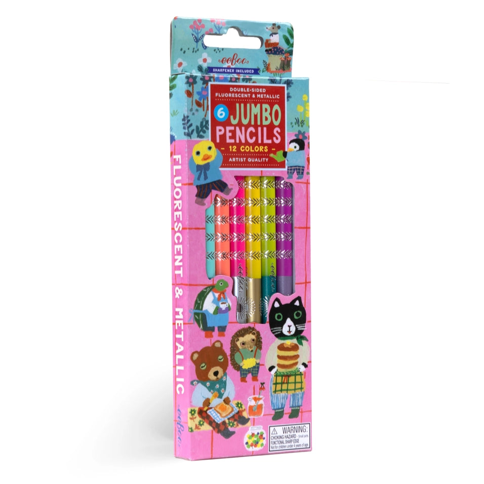 Sweet Celebration 6 Jumbo Special Color Pencils | eeBoo