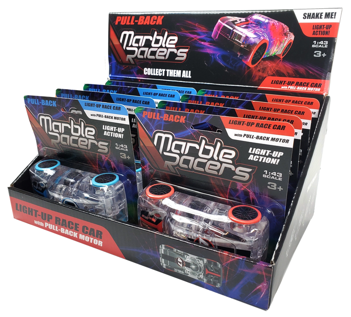 Marble Racers Light Up Race Car | SD Toyz