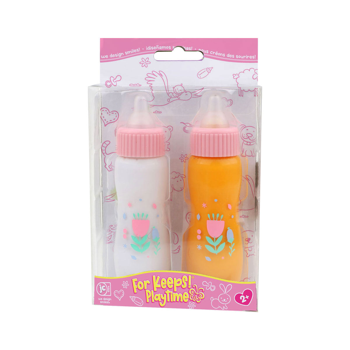 For Keeps! Magic Milk and Juice Baby Bottles | JC Toys