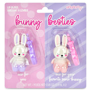 Bunny Besties Lip Gloss Key Chains - 2 Pieces | iScream