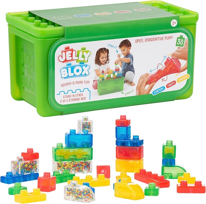 Jelly Blox- Stash & Stack Storage Case | Goliath Games