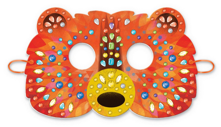 Jewel Art Masks - Animal Masks | Crocodile Creek