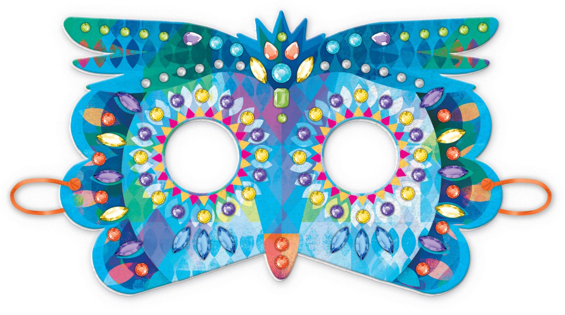 Jewel Art Masks - Animal Masks | Crocodile Creek