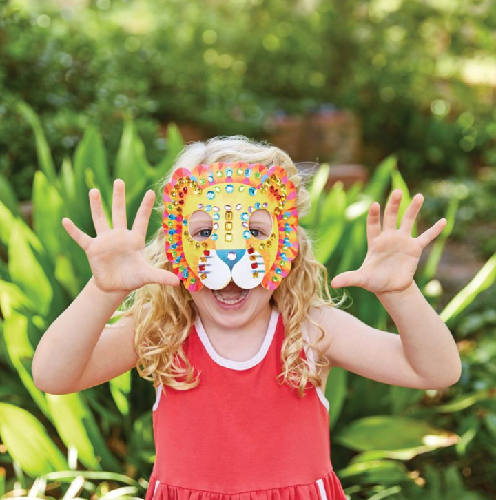 Jewel Art Masks - Animal Masks | Crocodile Creek