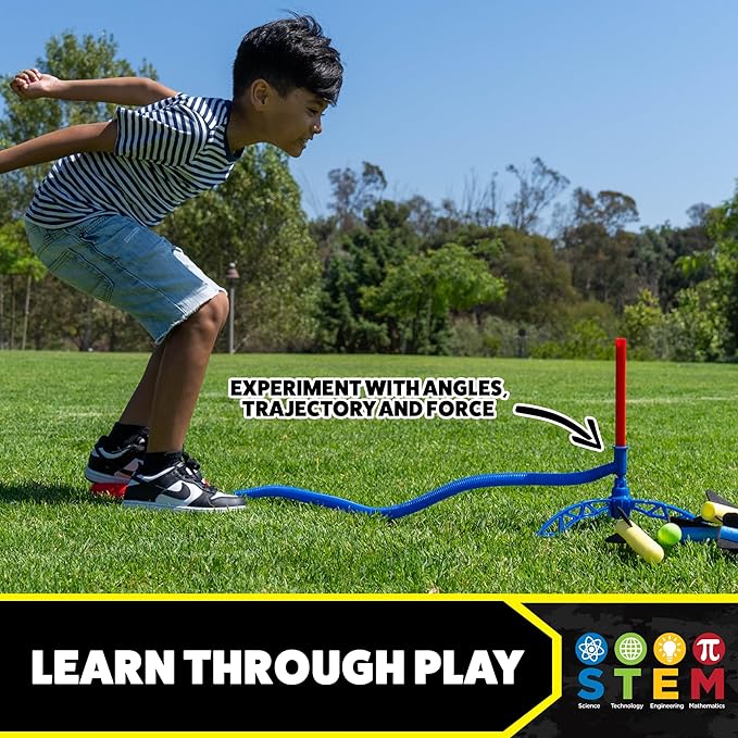 Junior Rainbow Rocket Set with 8 Rockets | Stomp Rocket® - LOCAL PICKUP ONLY